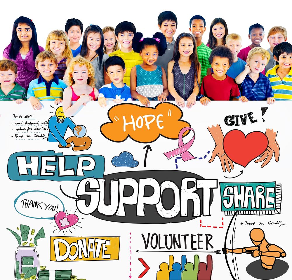 Support Collaboration Assistance Aid Advice Help Concept