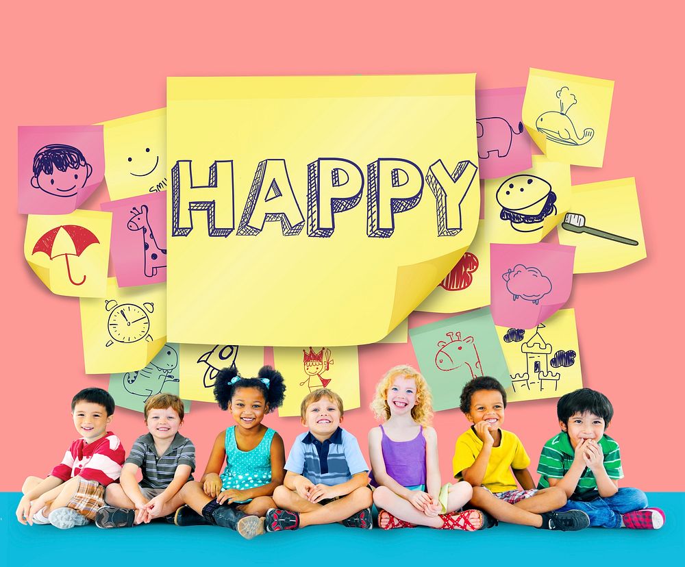 Children Playful Happiness Enjoyment Childhood Concept