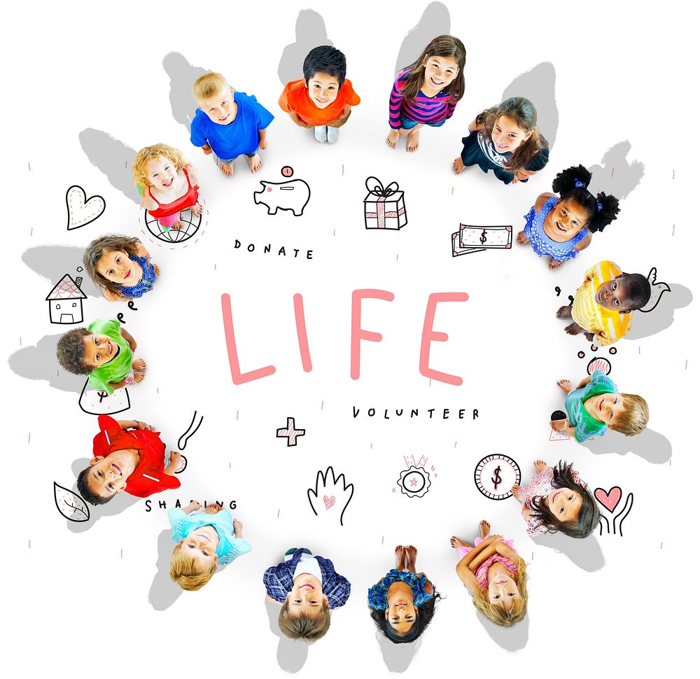 Life Donations Charity Foundation Support Concept