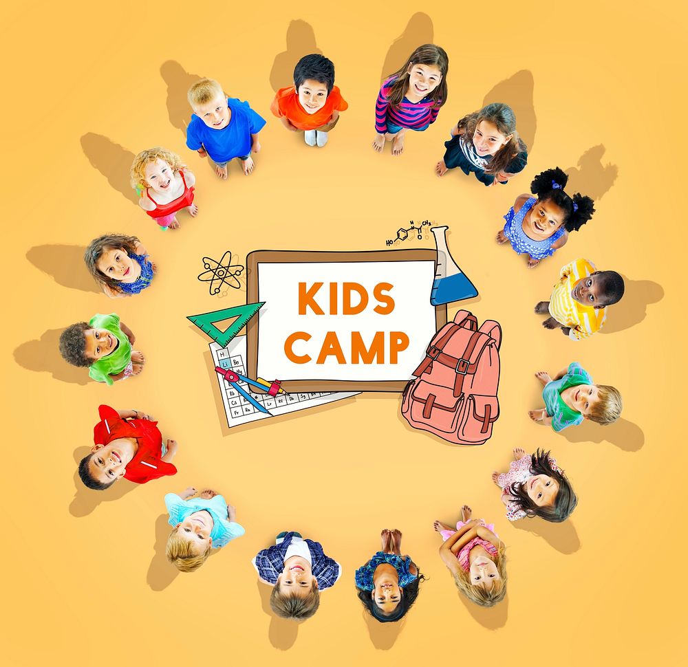 Learn Kids Camp Student Education Concept