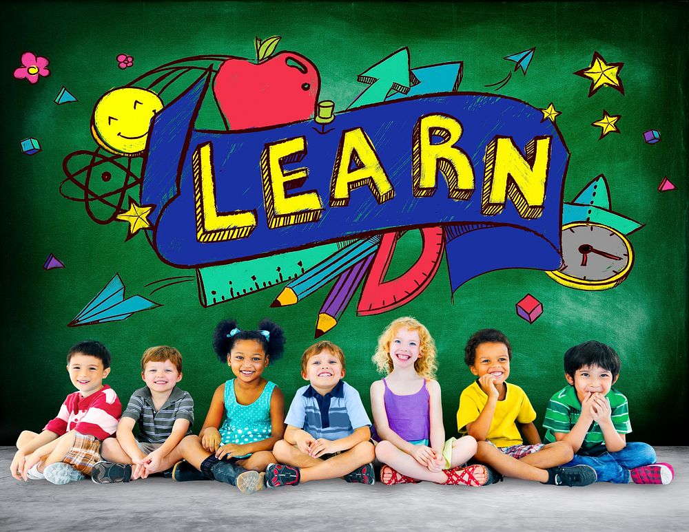 Kids School Education Learn Wisdom Young Concept