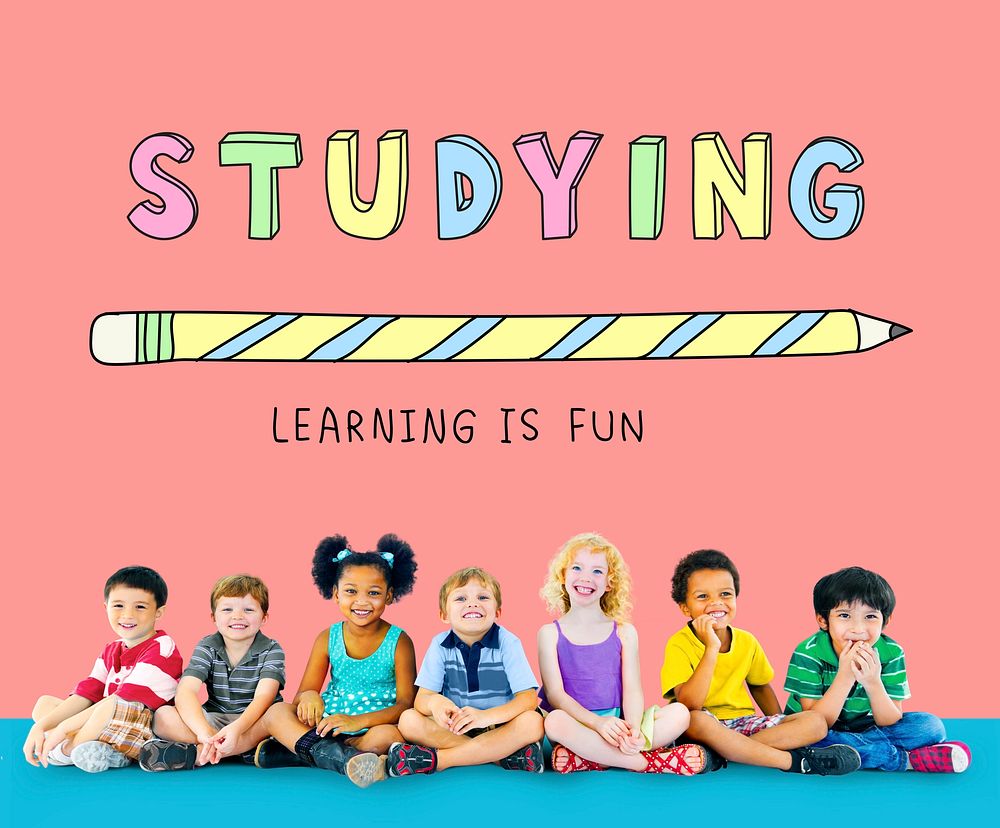 Education Learning Is Fun Children Graphic Concept