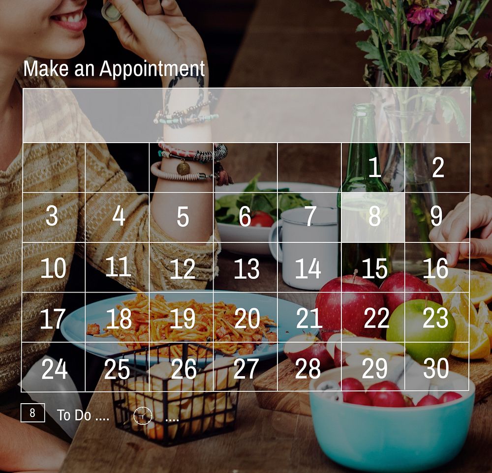 Calendar Reminder Priority Note Date Concept