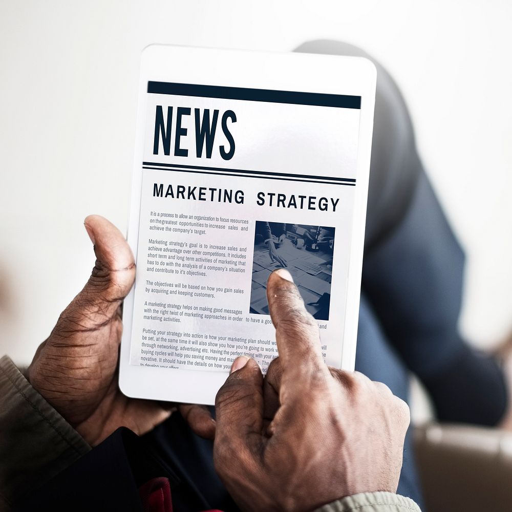 News Business Communication Marketing Concept