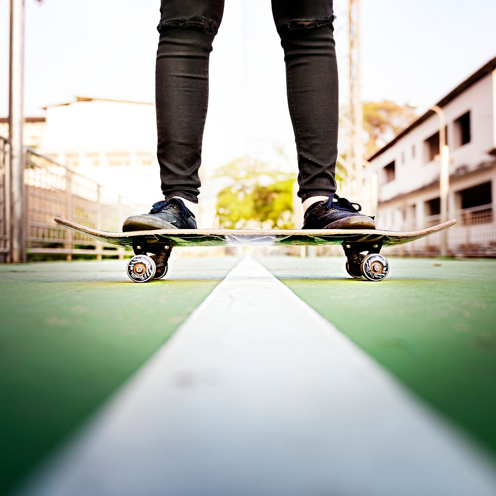Skateboard Extreme Sport Skater Park Recreational Activity Concept