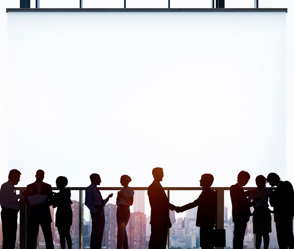Business Team Meeting Corporate Partnership Concept