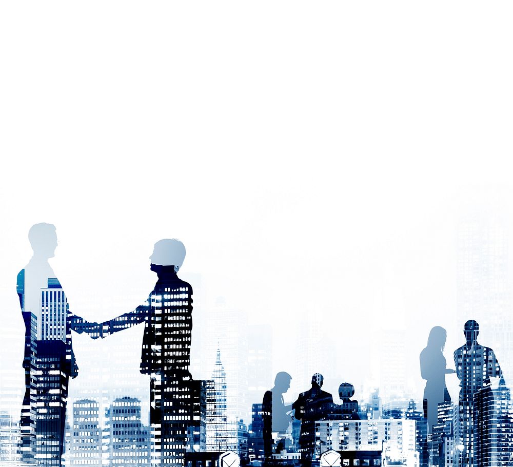 Businessmen Handshake Partnership Agreement Concept