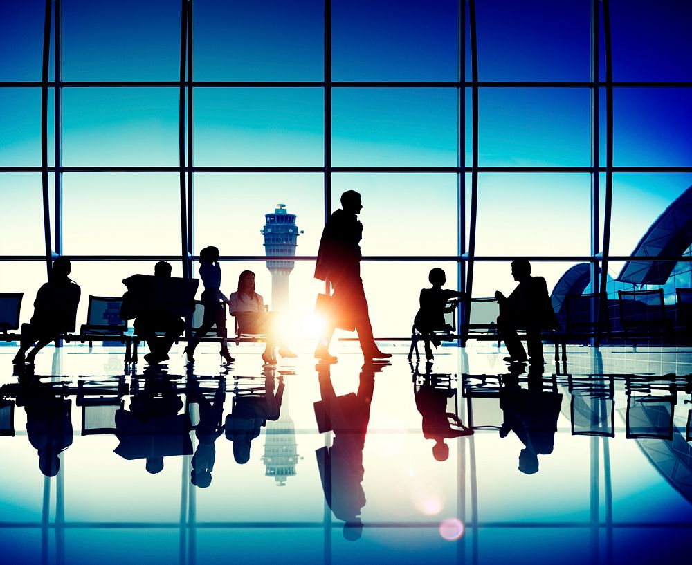 International Departures Terminal Passenger Waiting Concept