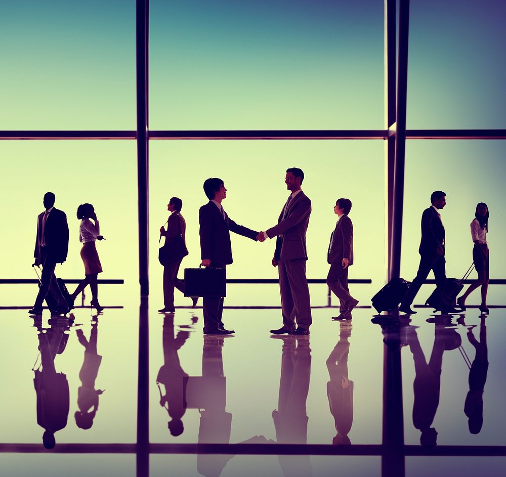 Business People Meeting Handshake Concept