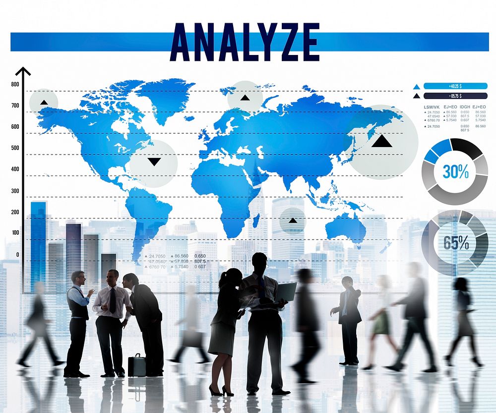 Analyze Technology Statistics Information Plan Concept