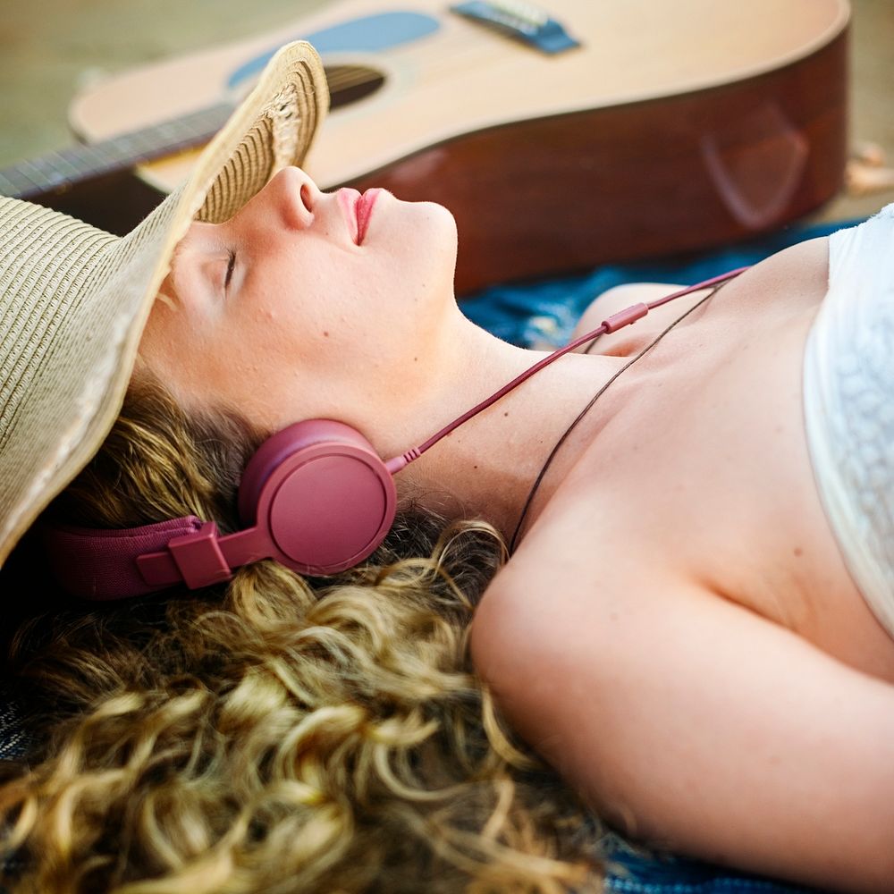 Girl Woman Women Beach Emotion Leisure Relax Concept