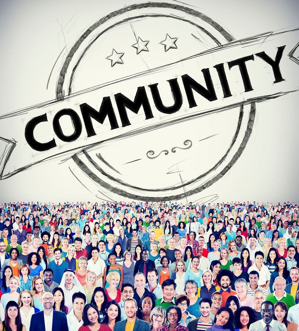 Community Citizen Diversity Connection Communication Concept