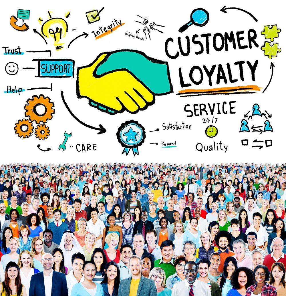 Customer Loyalty Satisfaction Support Strategy Service Concept