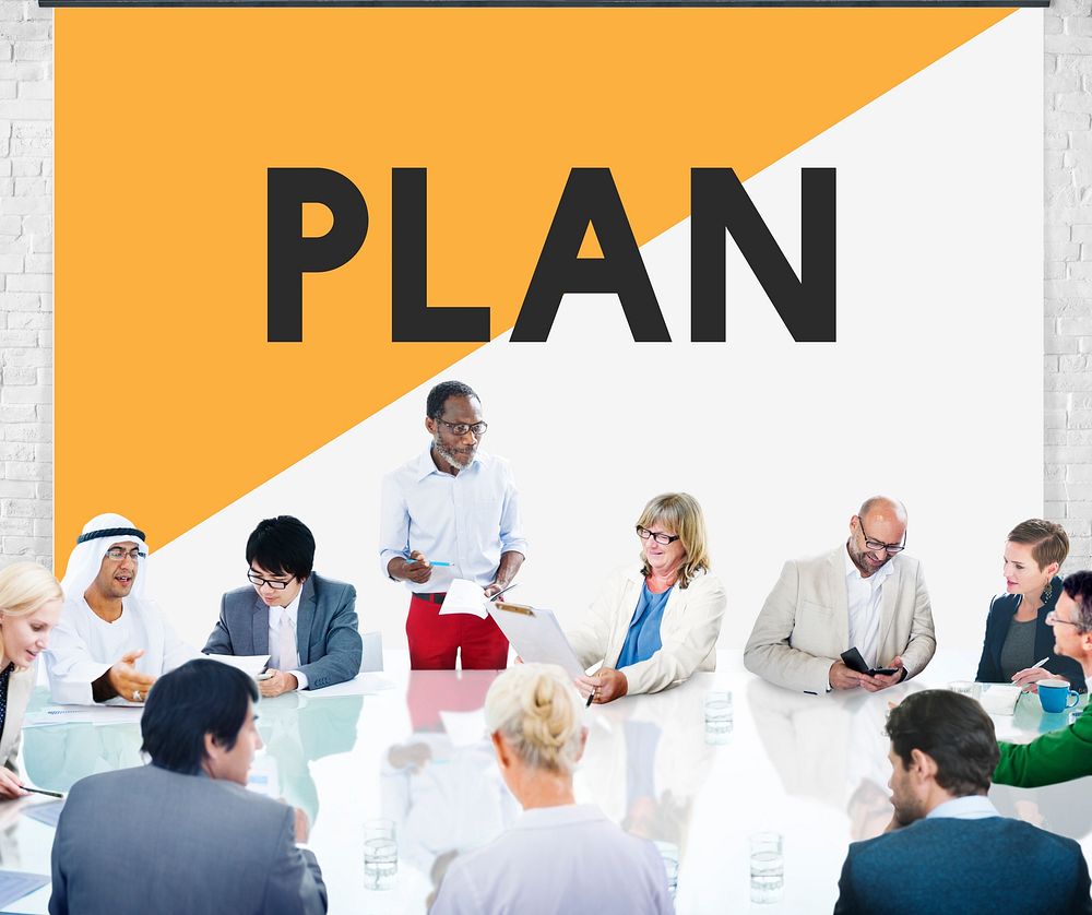 Business People Meeting Plan Planning Concept