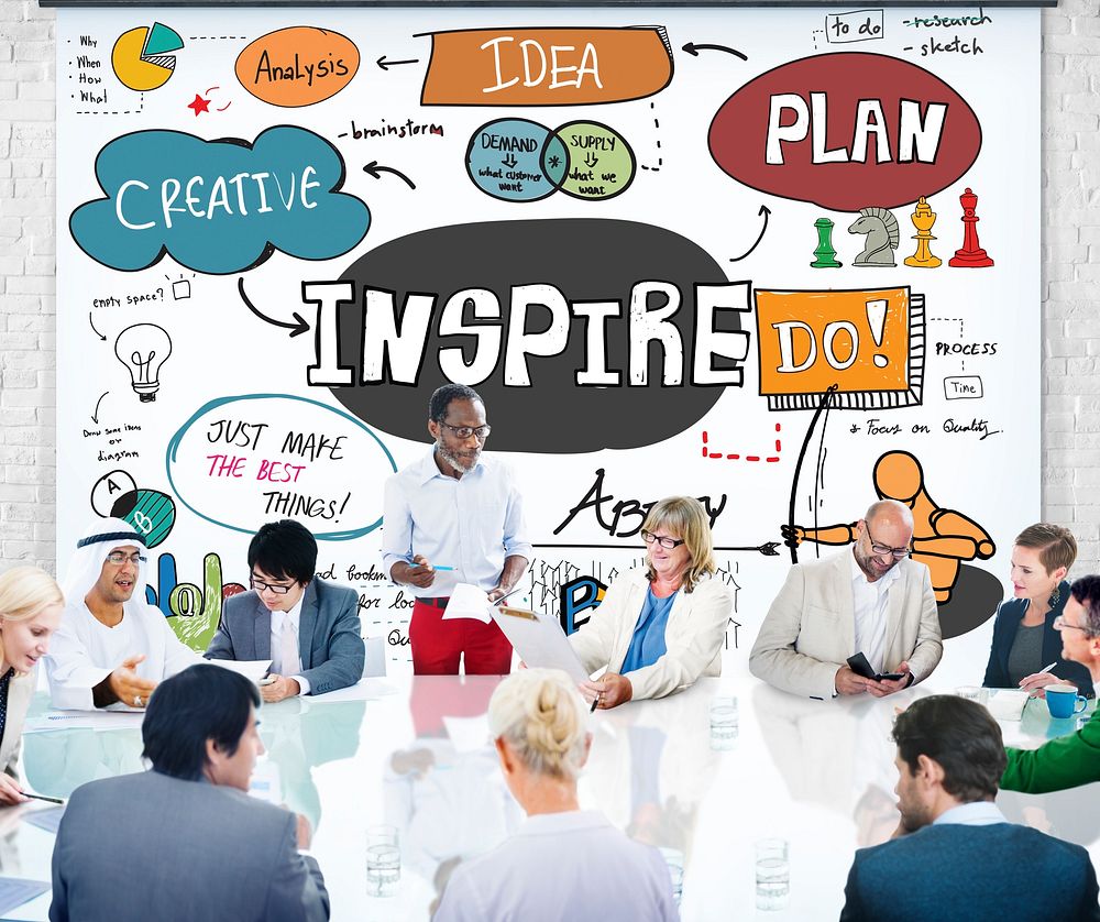 Inspire Inspiration Creative Motivate Imagination Concept