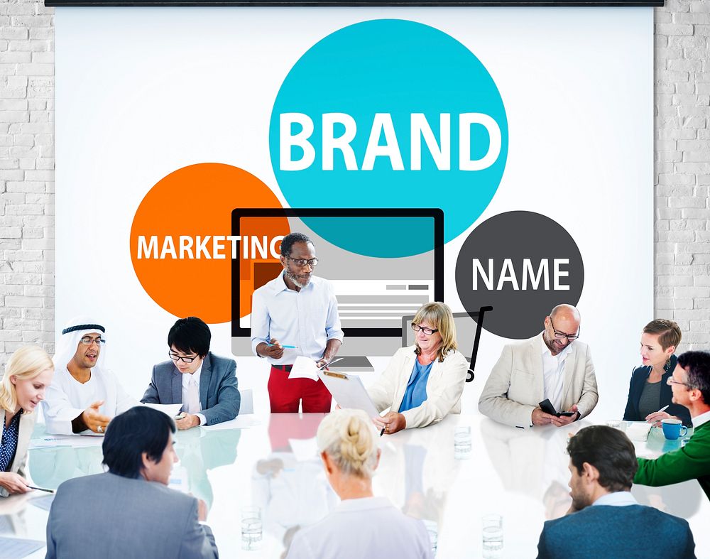 Brand Branding Advertising Marketing Commerce Concept