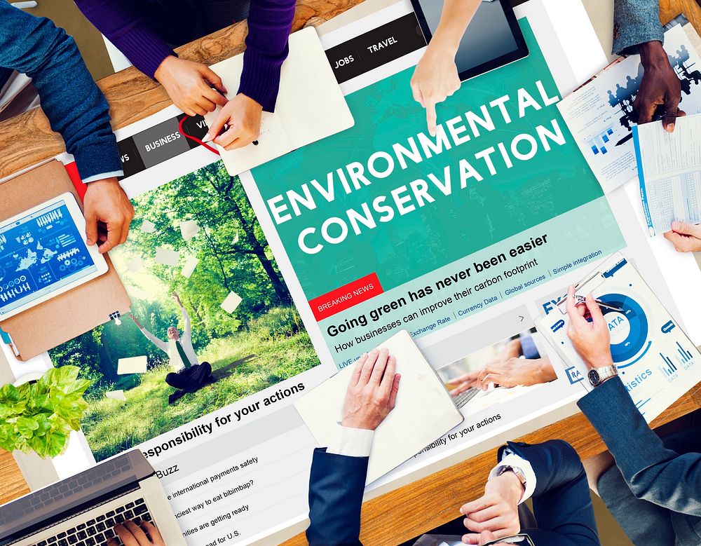 Environmental Conservation Global Ecology Eco Concept