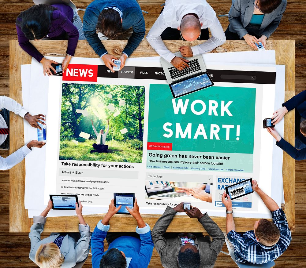 Working Work Smart Growth Development Passion Concept