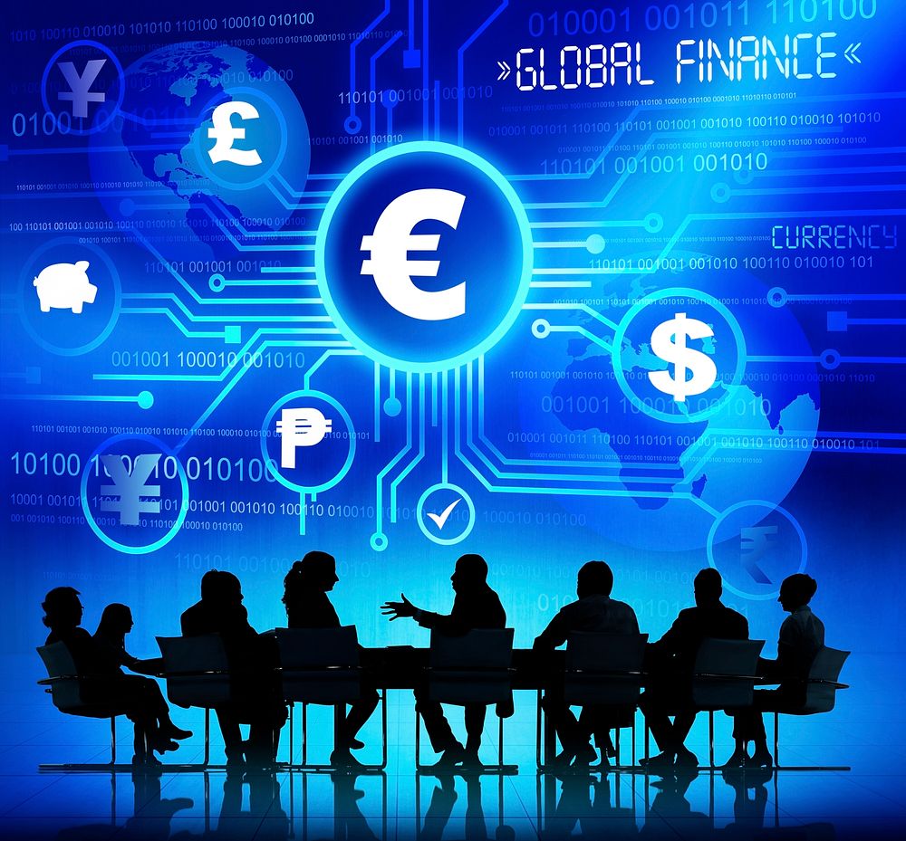 Business People and Global Finance Concepts