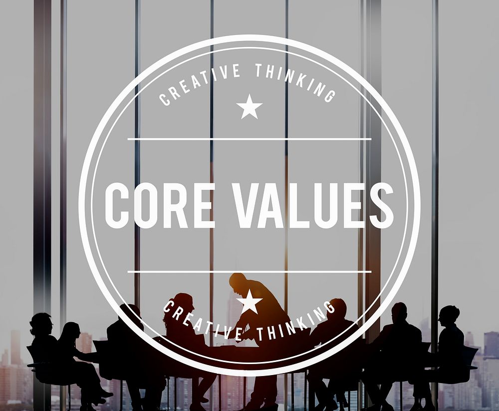 Core Values Principles Purpose Goals Concept