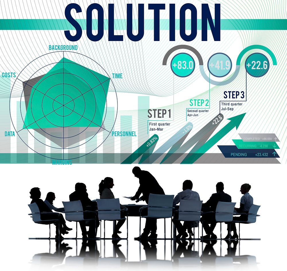 Solution Problem Solving Business Strategy Concept