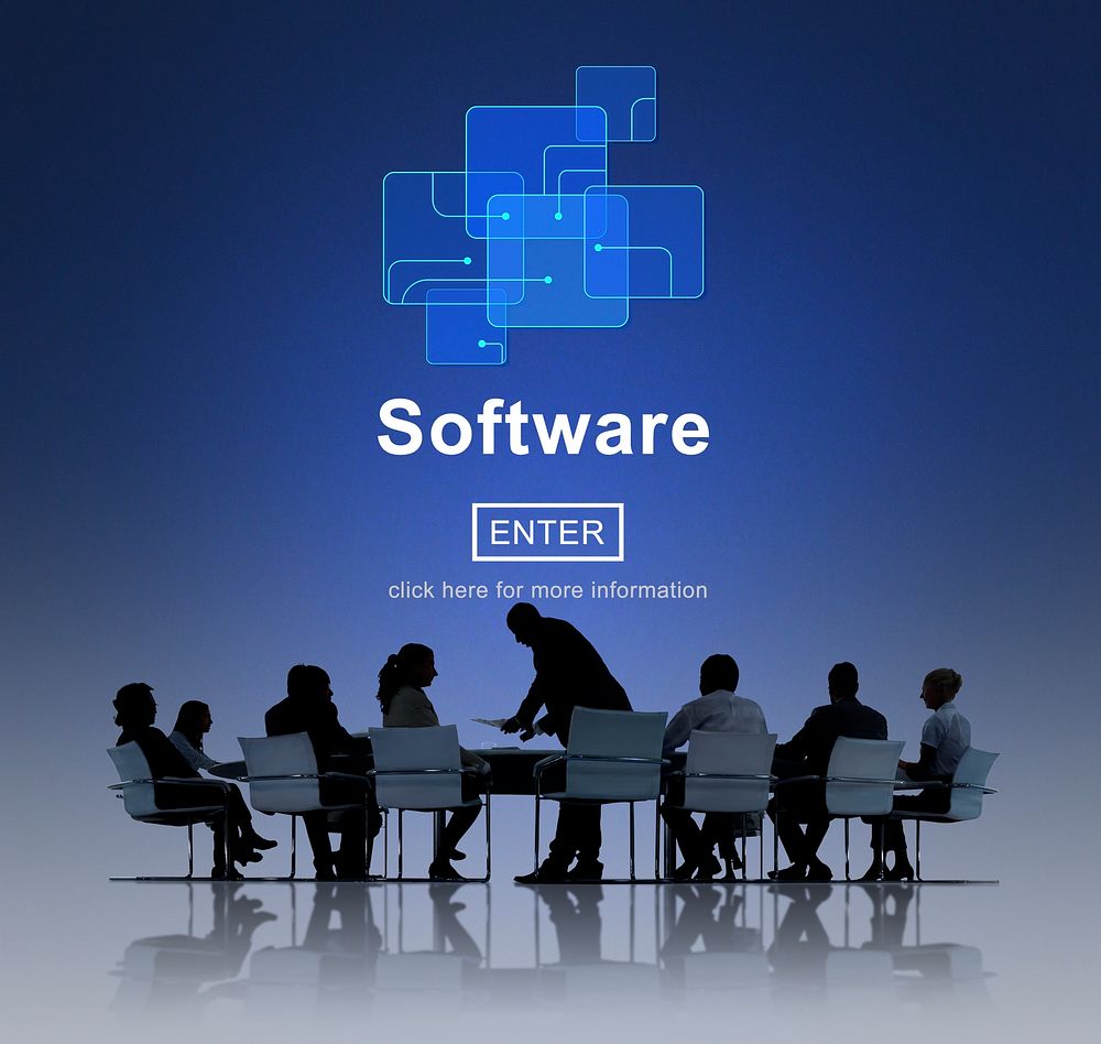 Software Digital Electronics Internet Programs Concept