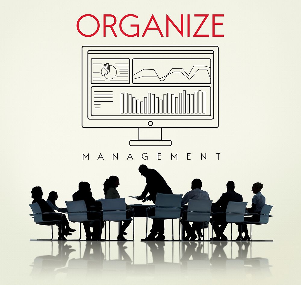 Business Organize Strategy Development Management Concept