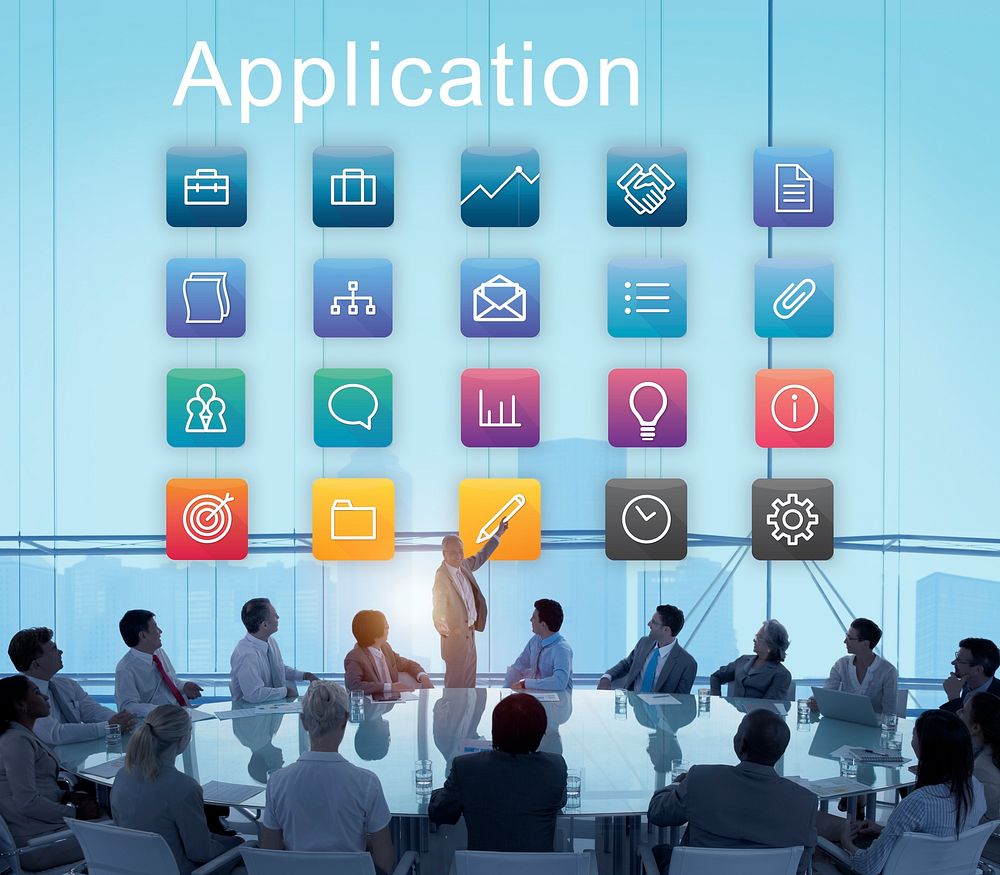 Application Business Communication Graphic Concept