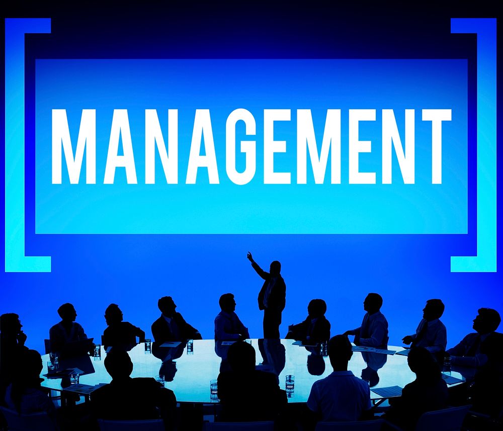 Management Organization Director Managing Customize Concept