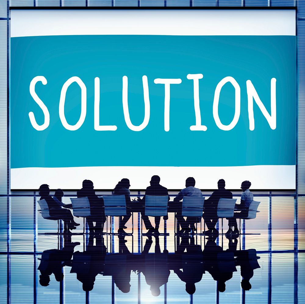 Solution Solving Problem Resolve Strategy Concept