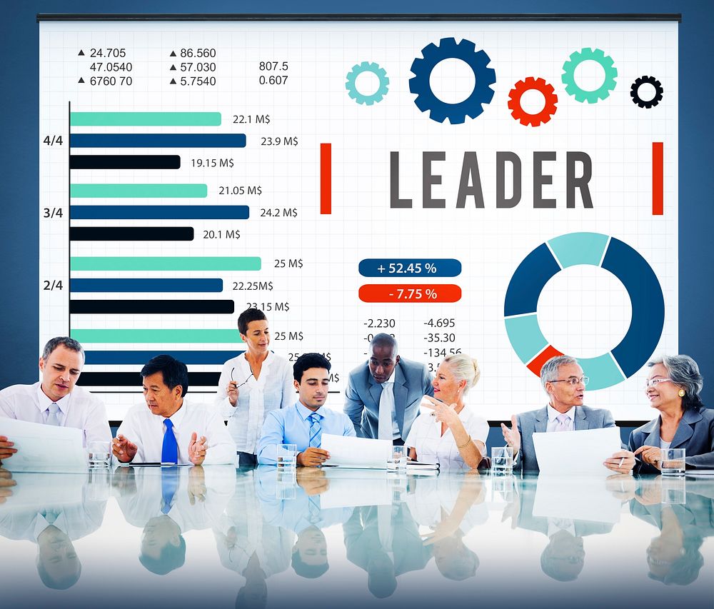 Leader Leadership Authority Coach Concept