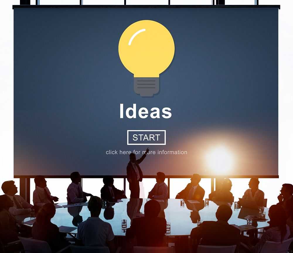Ideas Knowledge Innovation Aspiration Inspiration Concept