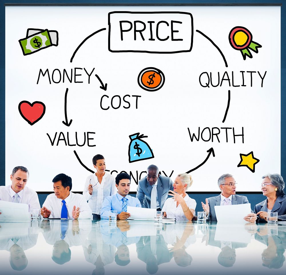 Price Economy Money Cost Value Worth Concept