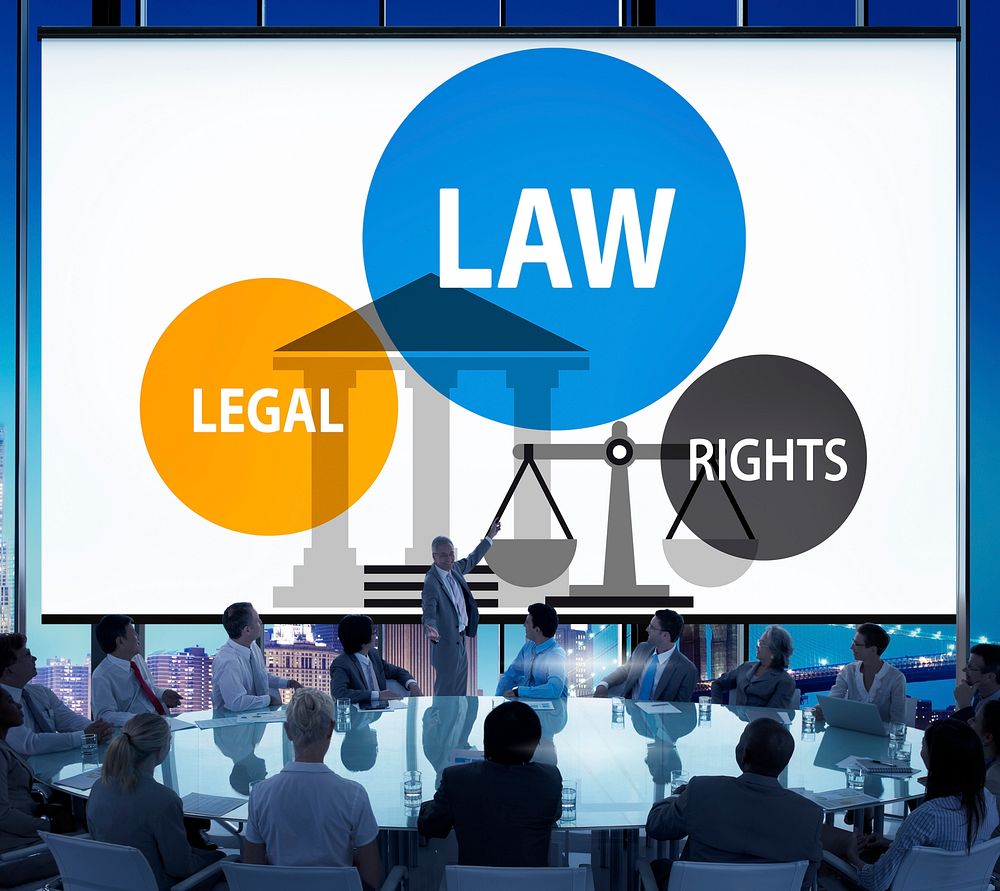 Law Legal Rights Judge Judgement Punishment Judicial Concept