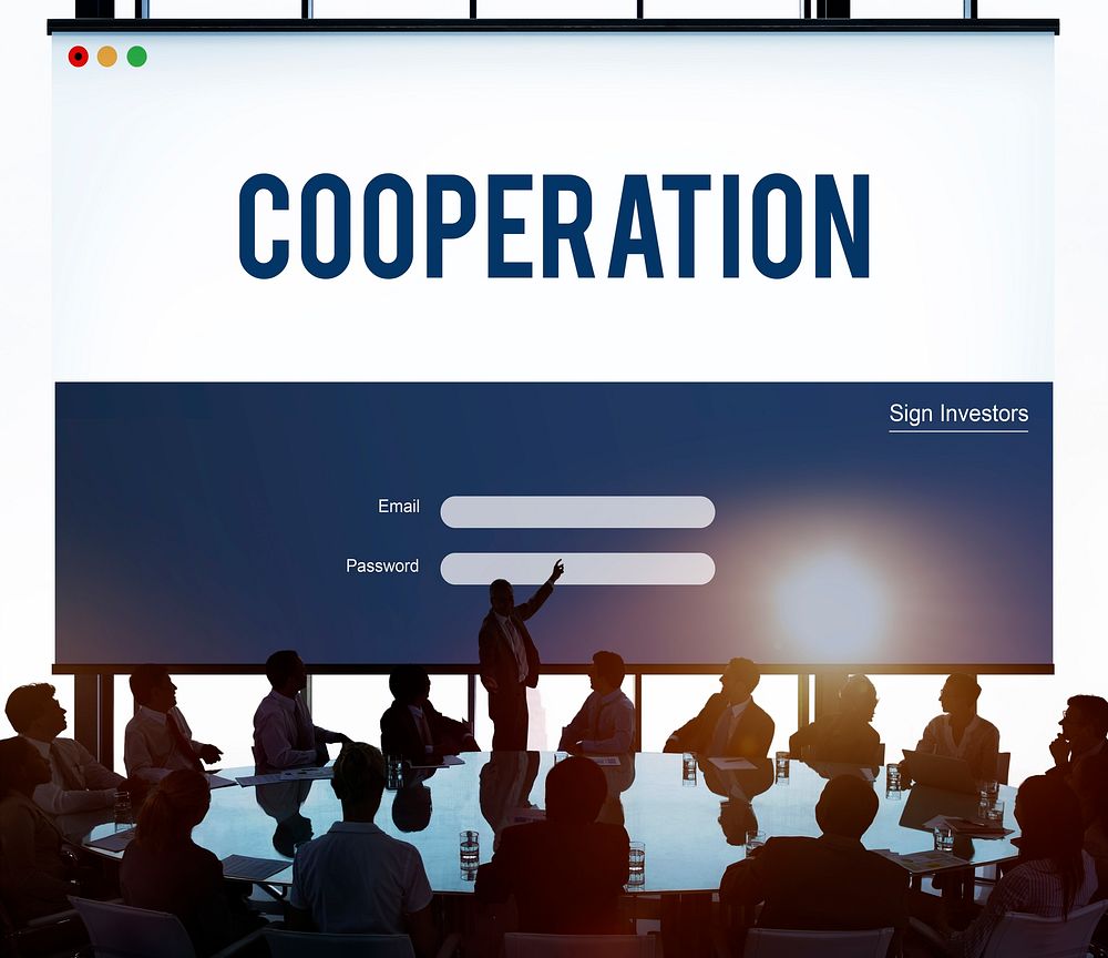 Cooperation Alliance Company Unity Teamwork Concept