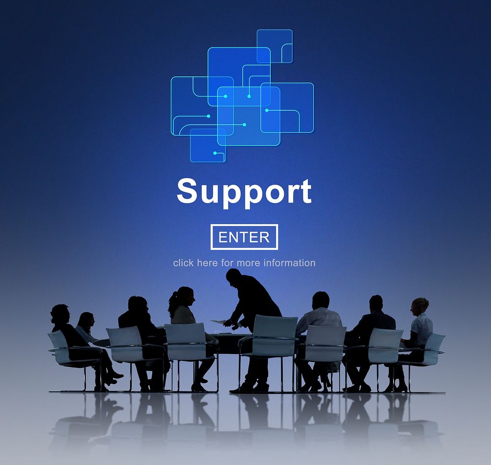 Support Community Aid Help Team Assistance Concept