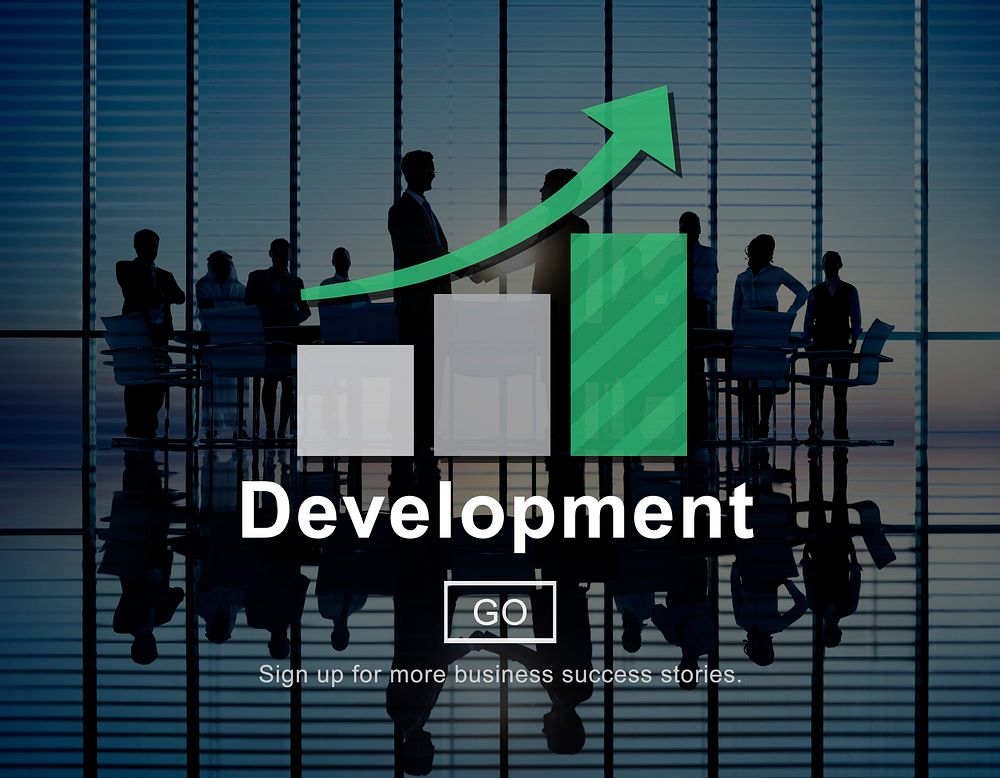 Development Growth Change Success Management Concept
