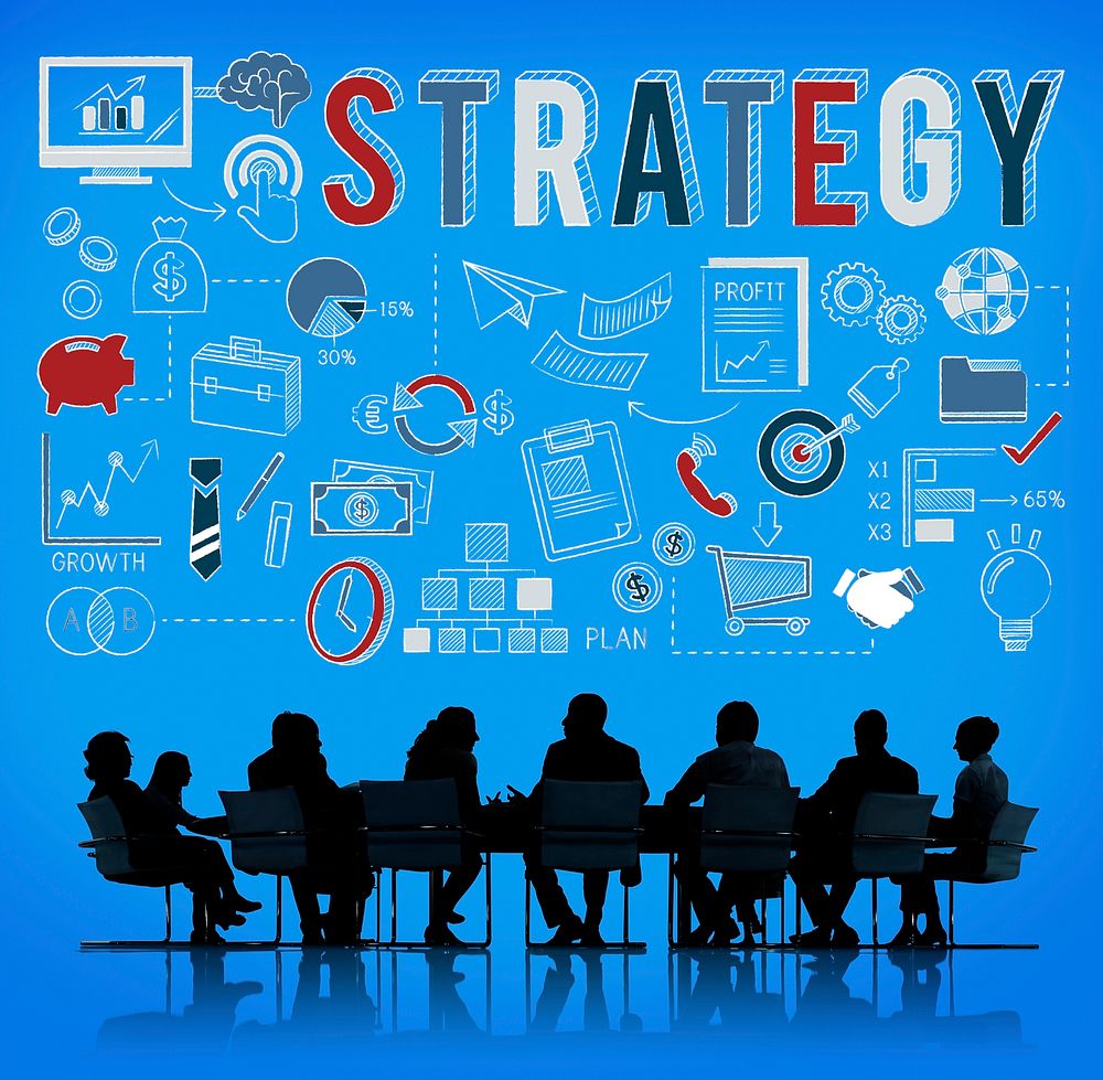 Strategy Operation Planning Tactics Vision Plan Concept