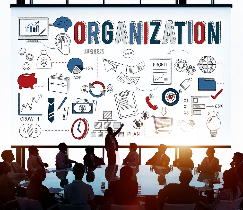 Organization Company Corporate Management Concept