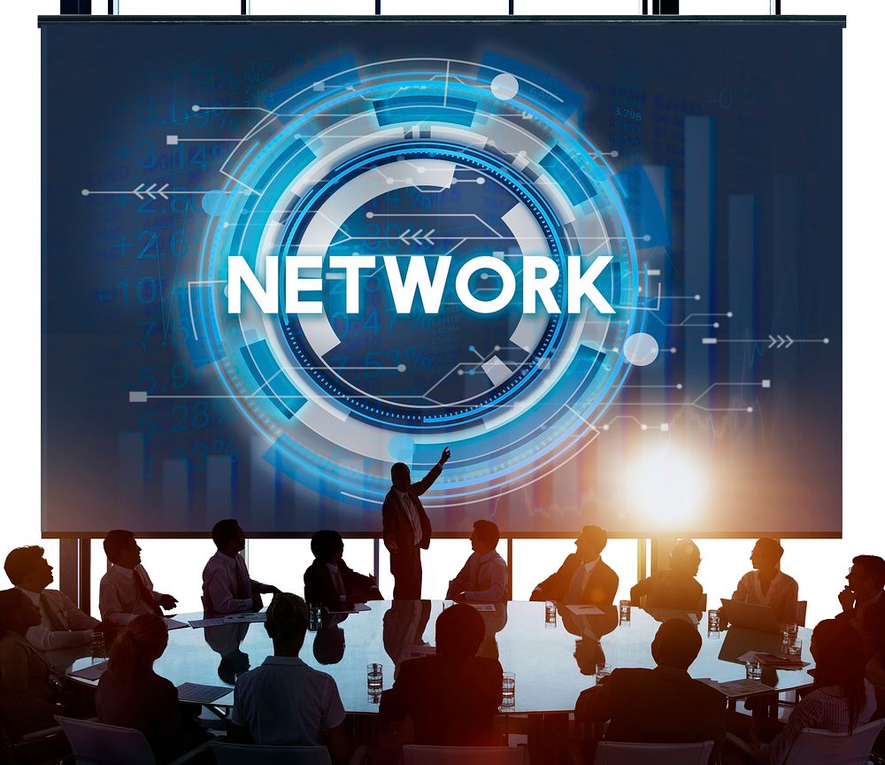 Network Connection System Social Computer Domain Concept