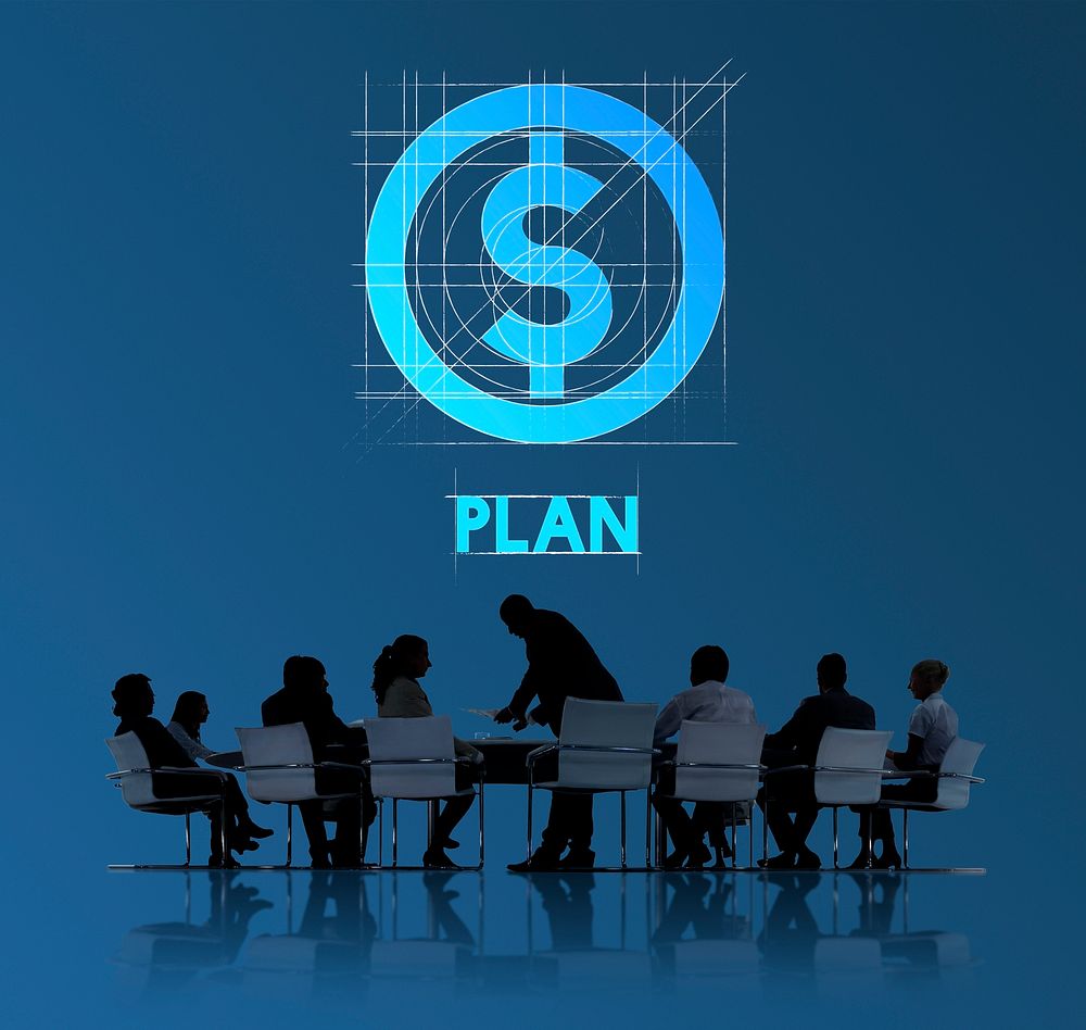 Plan Money Finance Business People Technology Graphic Concept