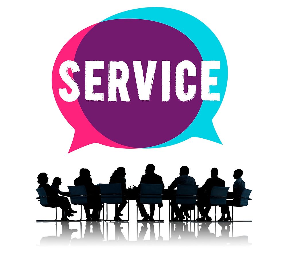 Service Support Delivery Assistance Care Concept