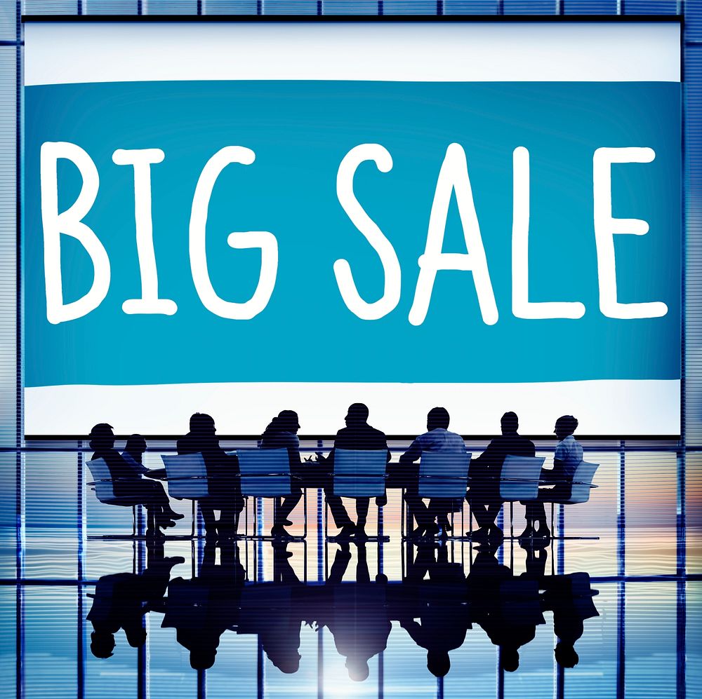 Big Sale Bonus Buying Cheap Discount Promotion Concept