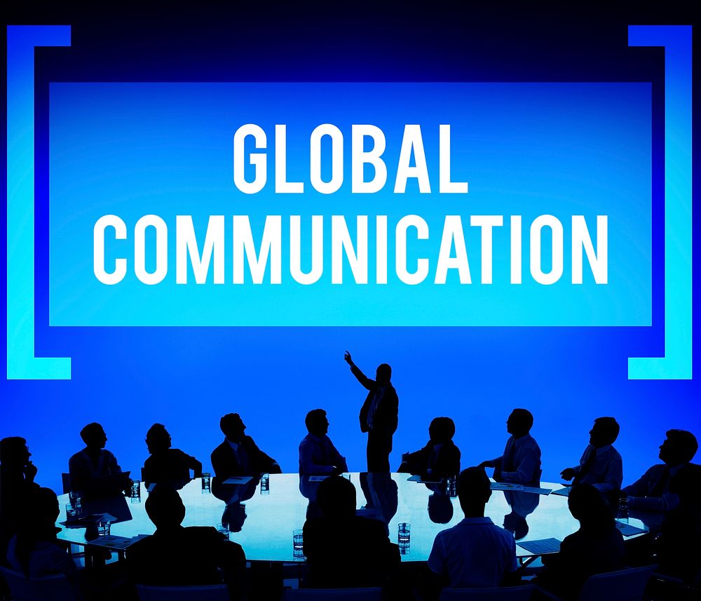 Global Communication Globalization Connection Communicate Concept