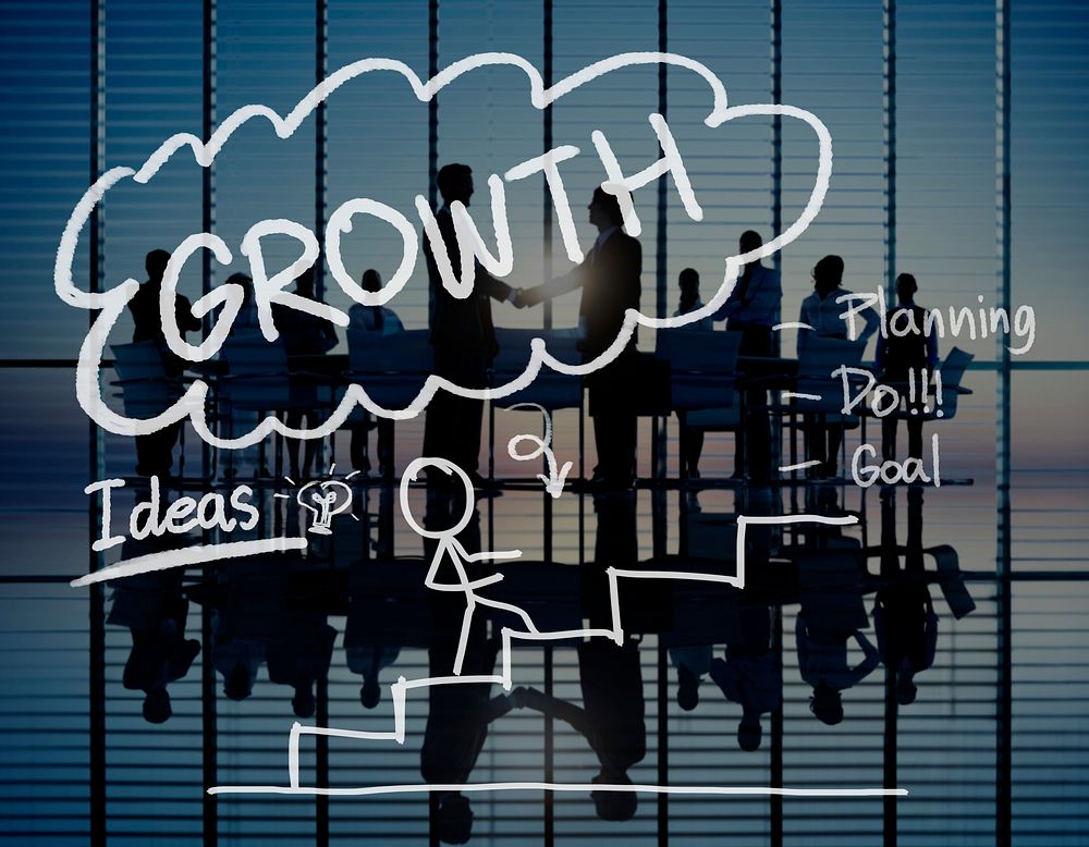 Growth Success Achievement Business Planning Concept