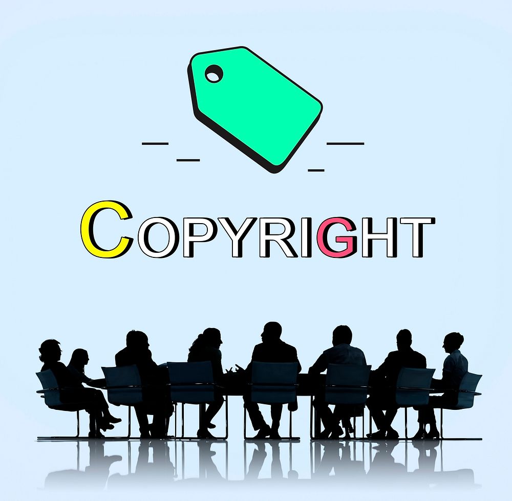 Tag Trademark Copyright Business Marketing Icon Concept