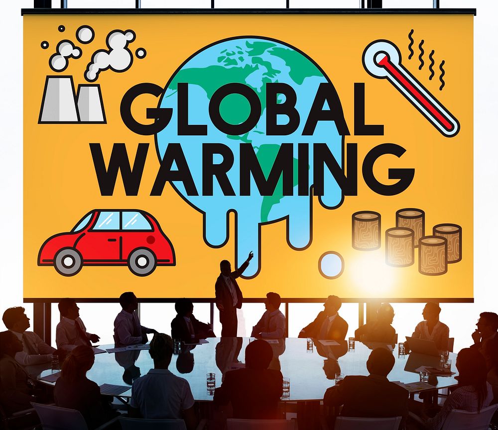 Global Warming Climate Environmental Industry Concept