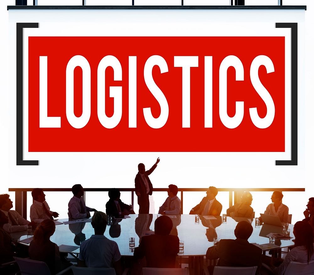Export Import Logistic Transportation Concept