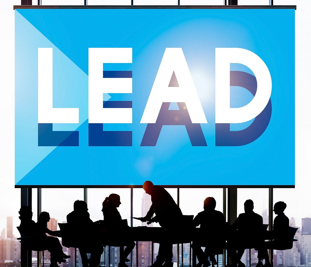 Team Meeting Lead Leadership Planning Marketing Concept