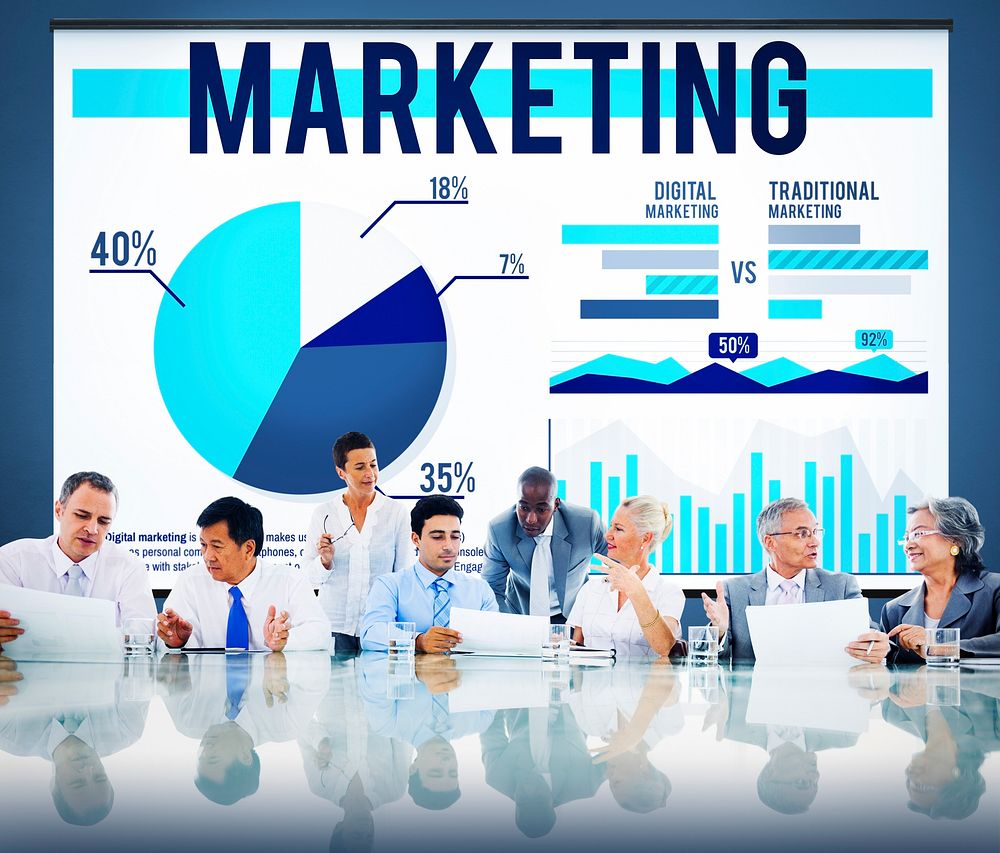 Marketing Branding Strategy Business Analysis Concept